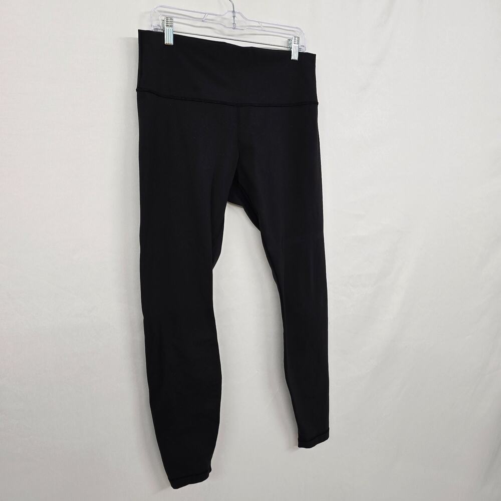 Lululemon Wunder Under High Rise Tight Full on Luon 28" Women's 14 Black - Picture 6 of 16